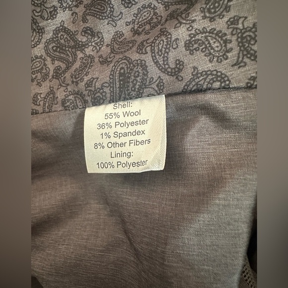 Joseph Abboud Wool Blend Sports Jacket Suit Blazer Sz XL - Picture 6 of 6